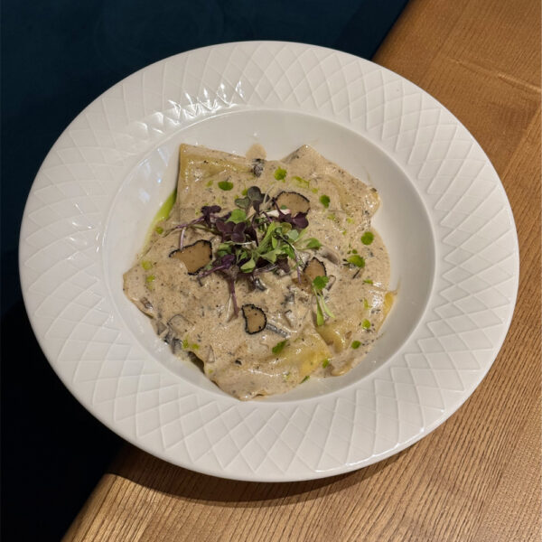 Ravioli with boletus