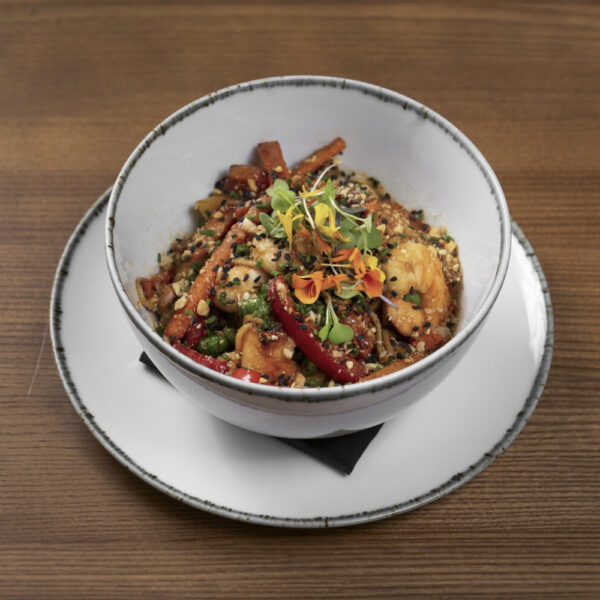 Shrimps wok